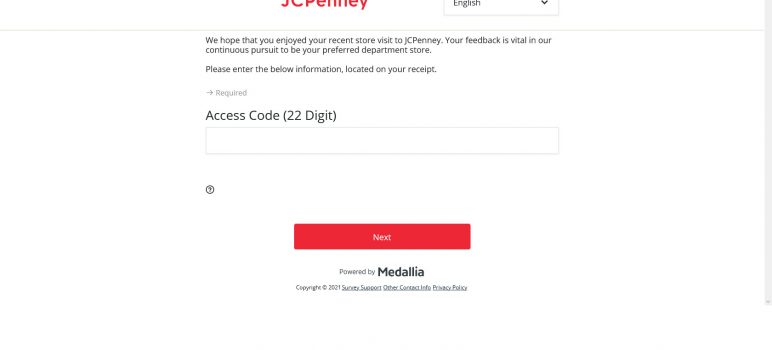 JCPenney Customer Survey on JCPenney.com/Survey