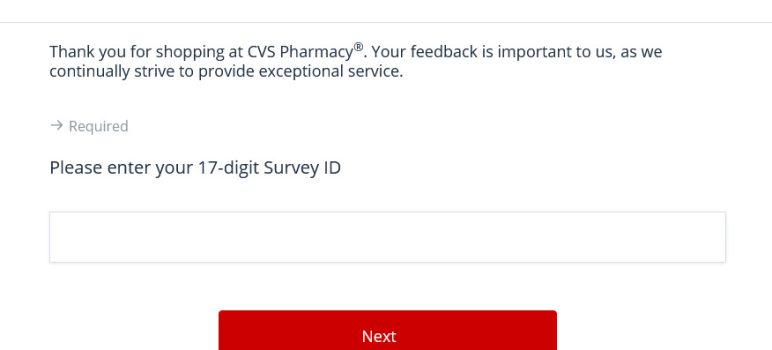 CVS Customer Satisfaction Survey – CVSHealthSurvey.com